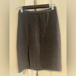 Elegant Gray Women's Skirt